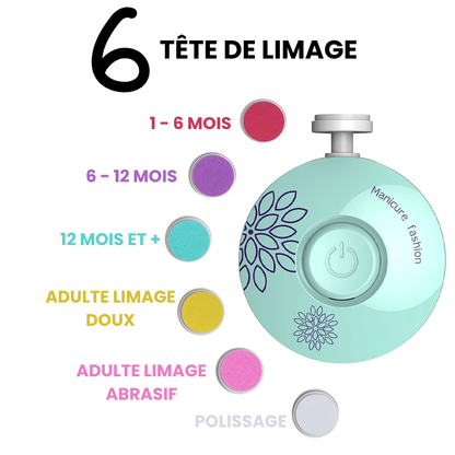 Kit de manucure pour nourrissons