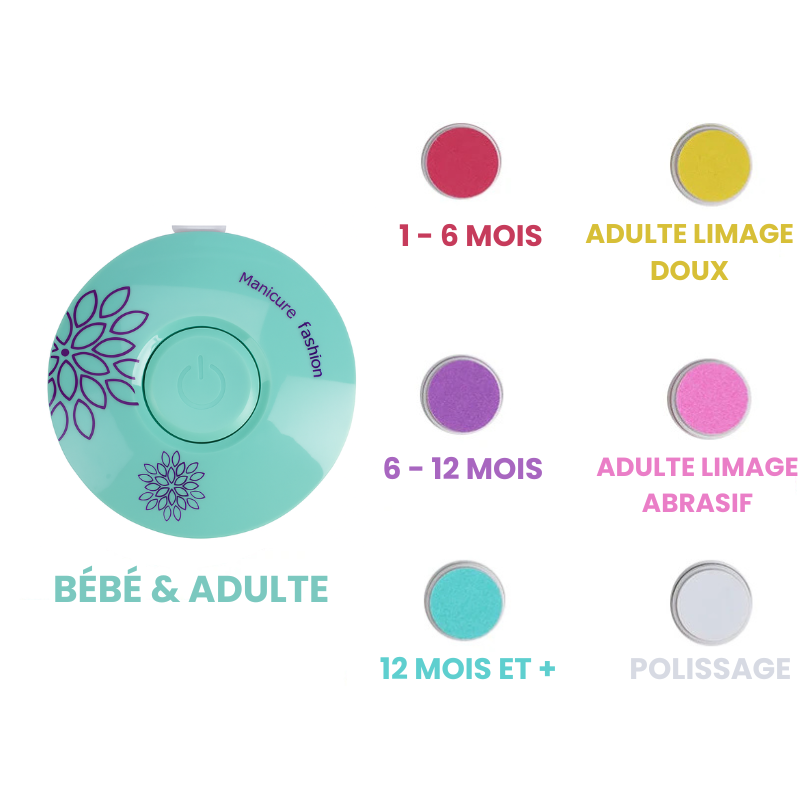Kit de manucure pour nourrissons