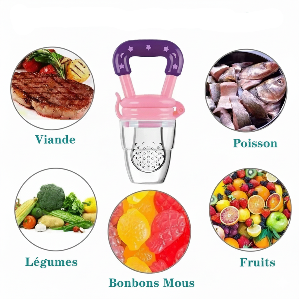 Tétine d’introduction alimentaire pour nourrisson