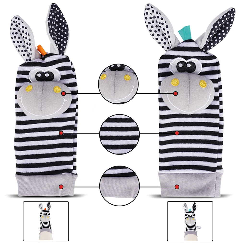 Chaussette hochet bébé